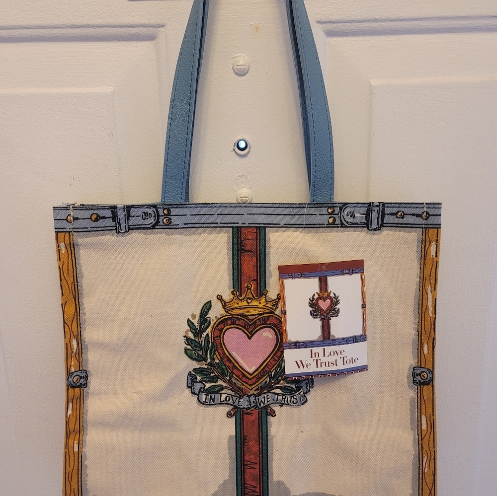 BRIGHTON CANVAS TOTE BAG NWT